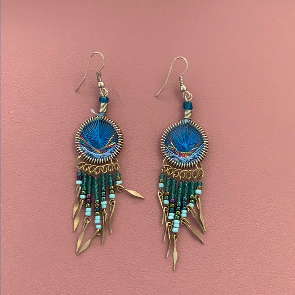 💙Dream catcher earrings💙